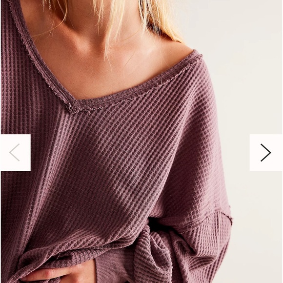 Free people coraline thermal top M - Picture 1 of 4